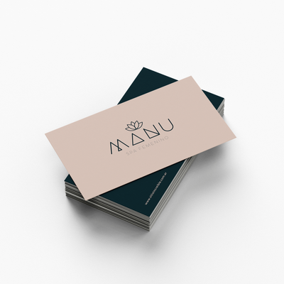 Soft-Touch Suede Business Cards