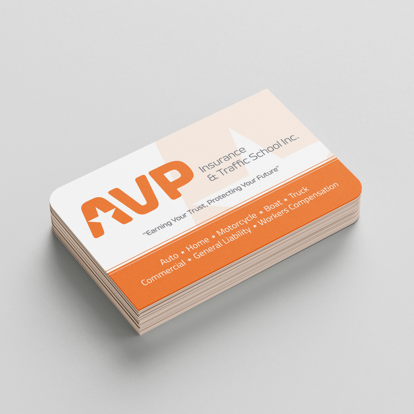 Round Corners Business Cards