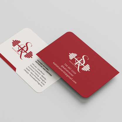 Round Corners Business Cards