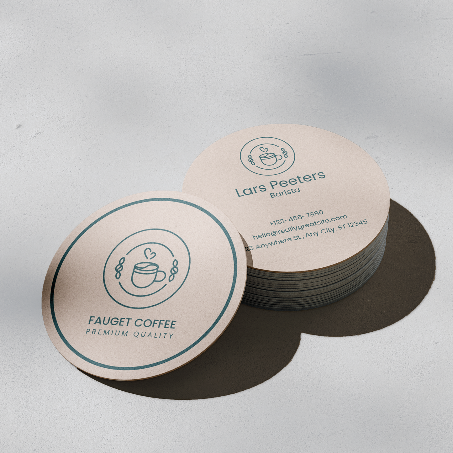 Circle Business Cards