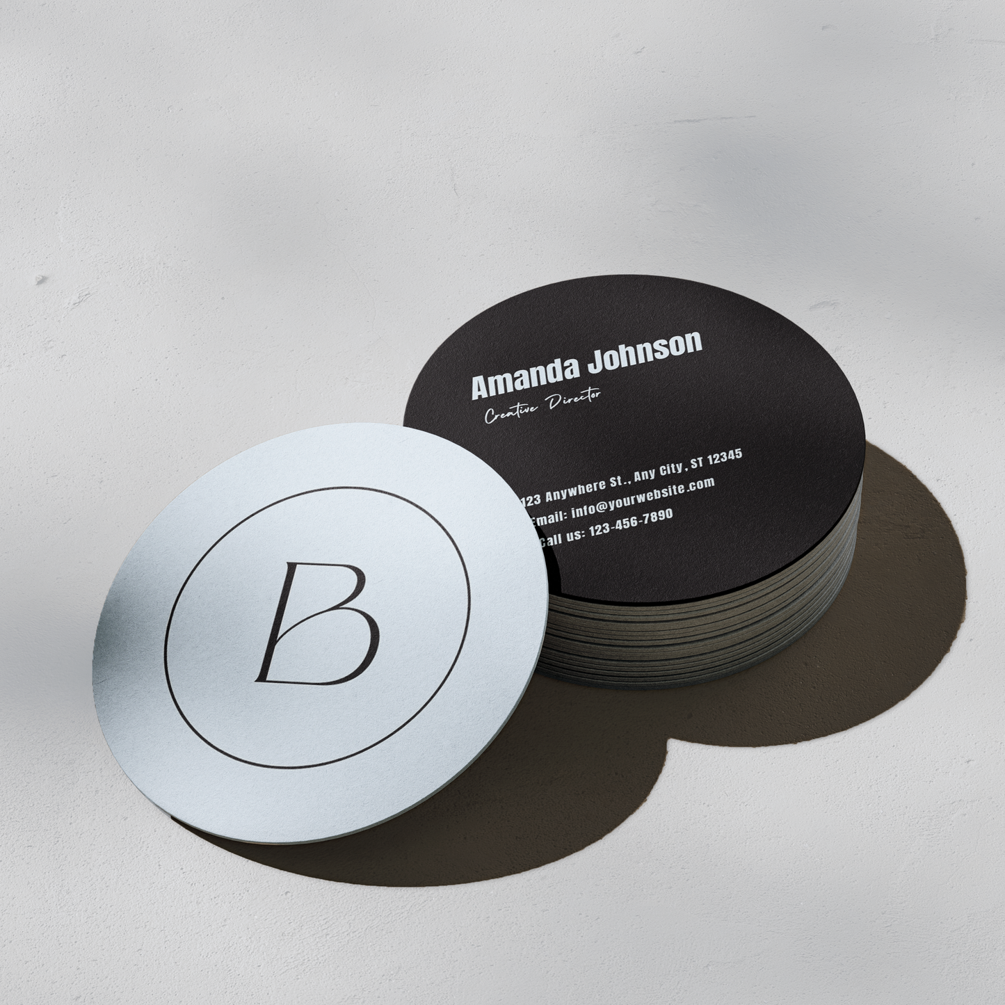Circle Business Cards