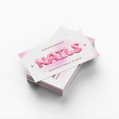 Raised Gloss Business Cards