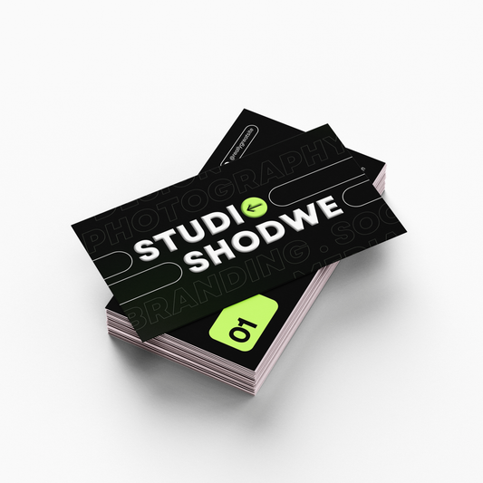 Raised Gloss Business Cards