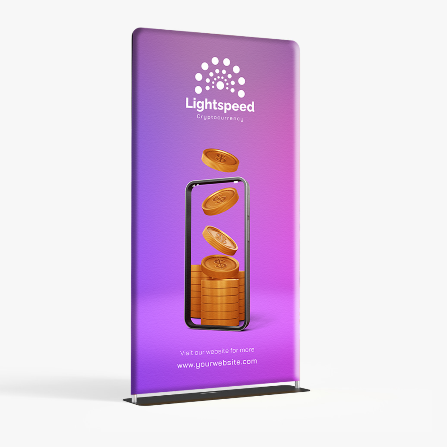 Tension Fabric Banner Stand