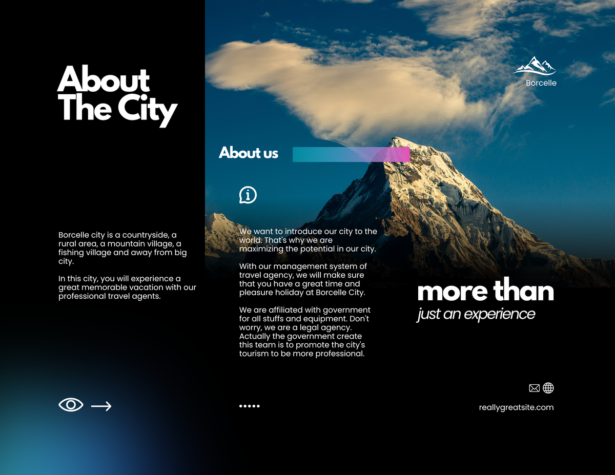 Brochure Design front