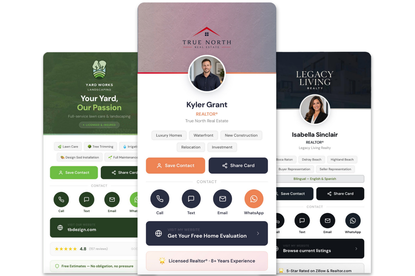 Digital Business Card Design & Setup — Pro Plan