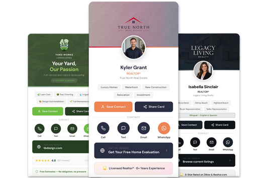 Digital Business Card Design & Setup — Pro Plan