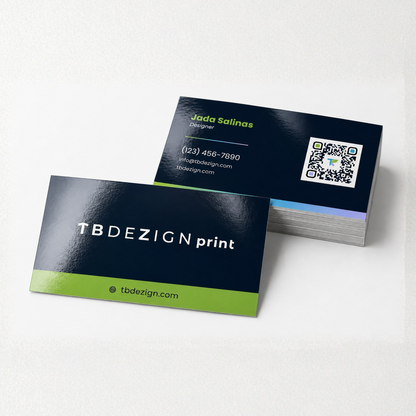 Glossy Business Cards