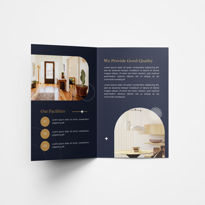 Gloss Text Brochures