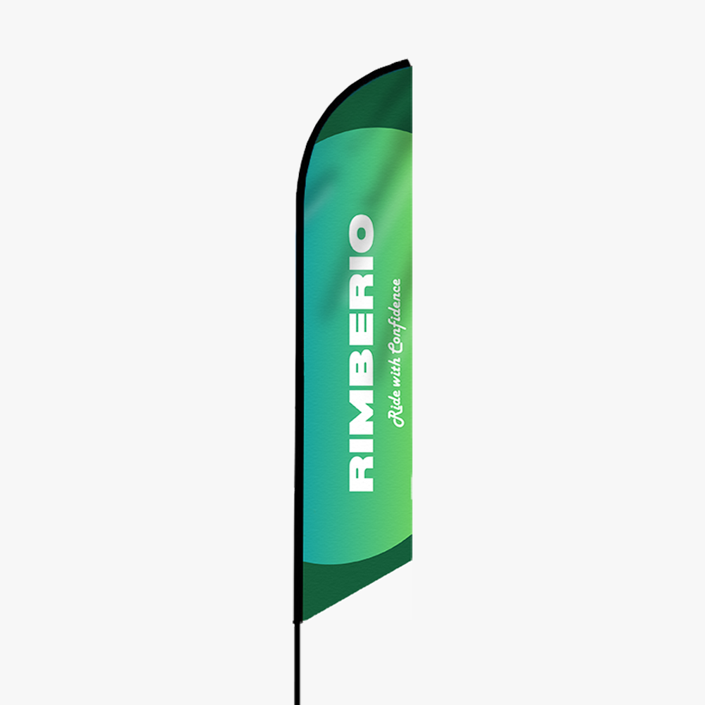 Feather Angled Flag