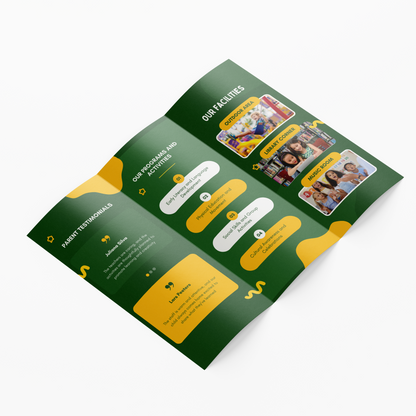 Gloss Text Brochures