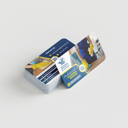 Round Corners Business Cards