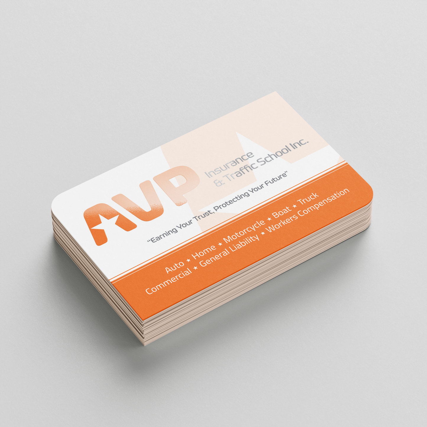 Round Corners Business Cards