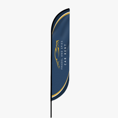 Feather Convex Flag
